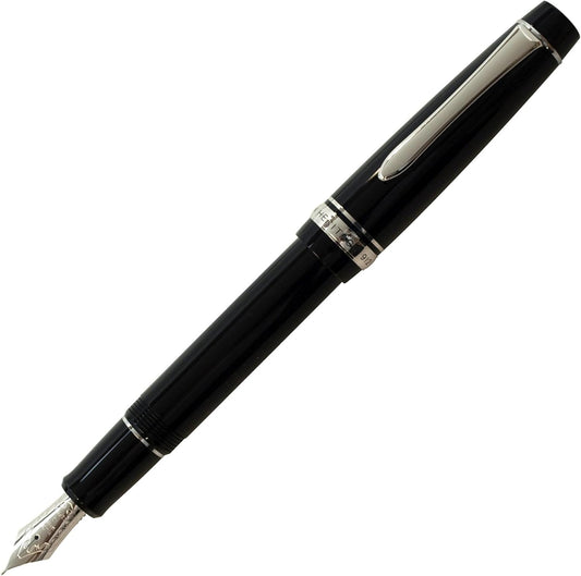 PILOT Fountain Pen Custom Heritage 912, Black Body, FM-Nib (FKVH-2MR-B-FM)