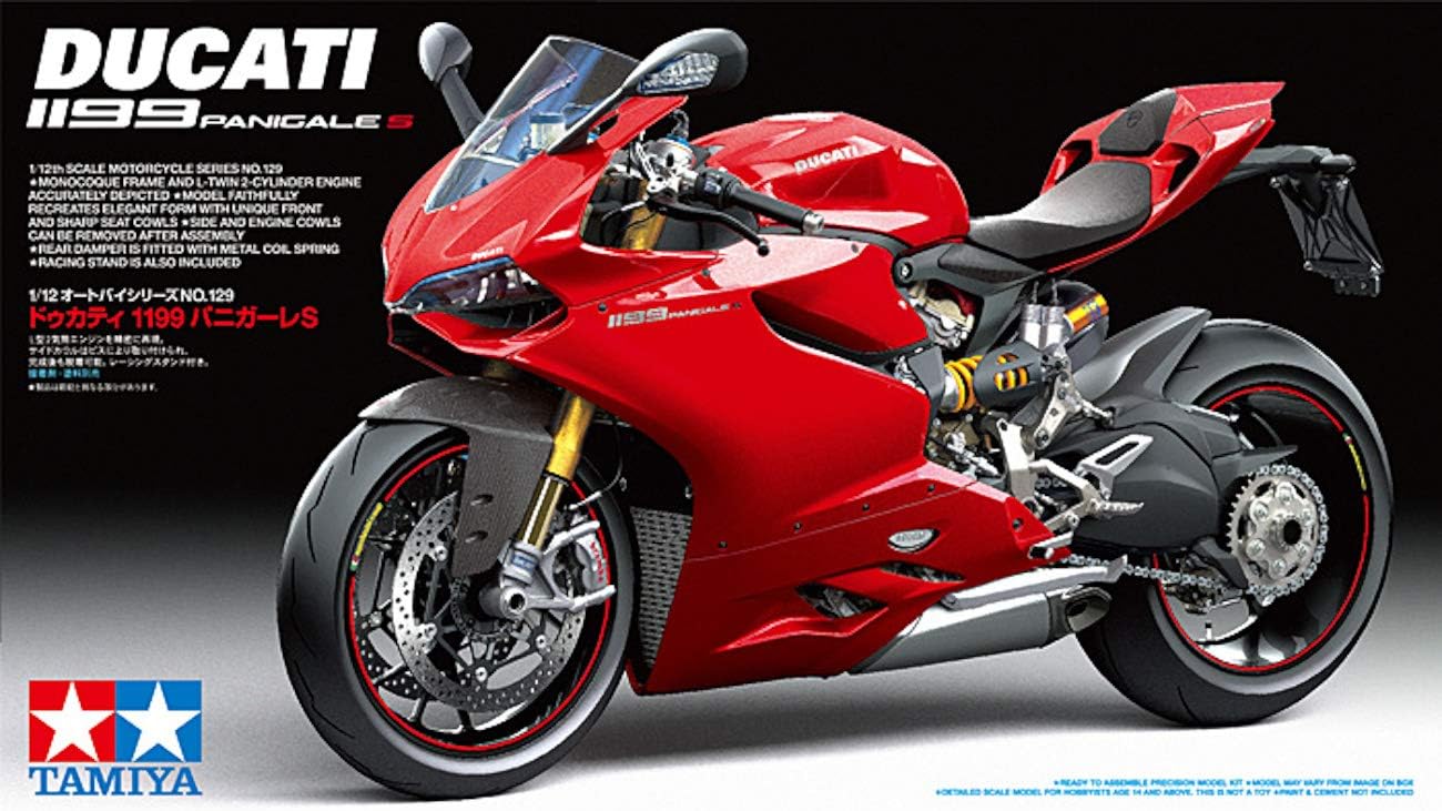 Tamiya 14129 1:12 Ducati 1199 Panigale S Model
