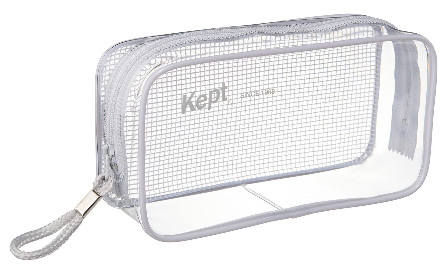 Raymay Fujii KPF Pen Case, Kept Clear Pen Pouch, Light Gray