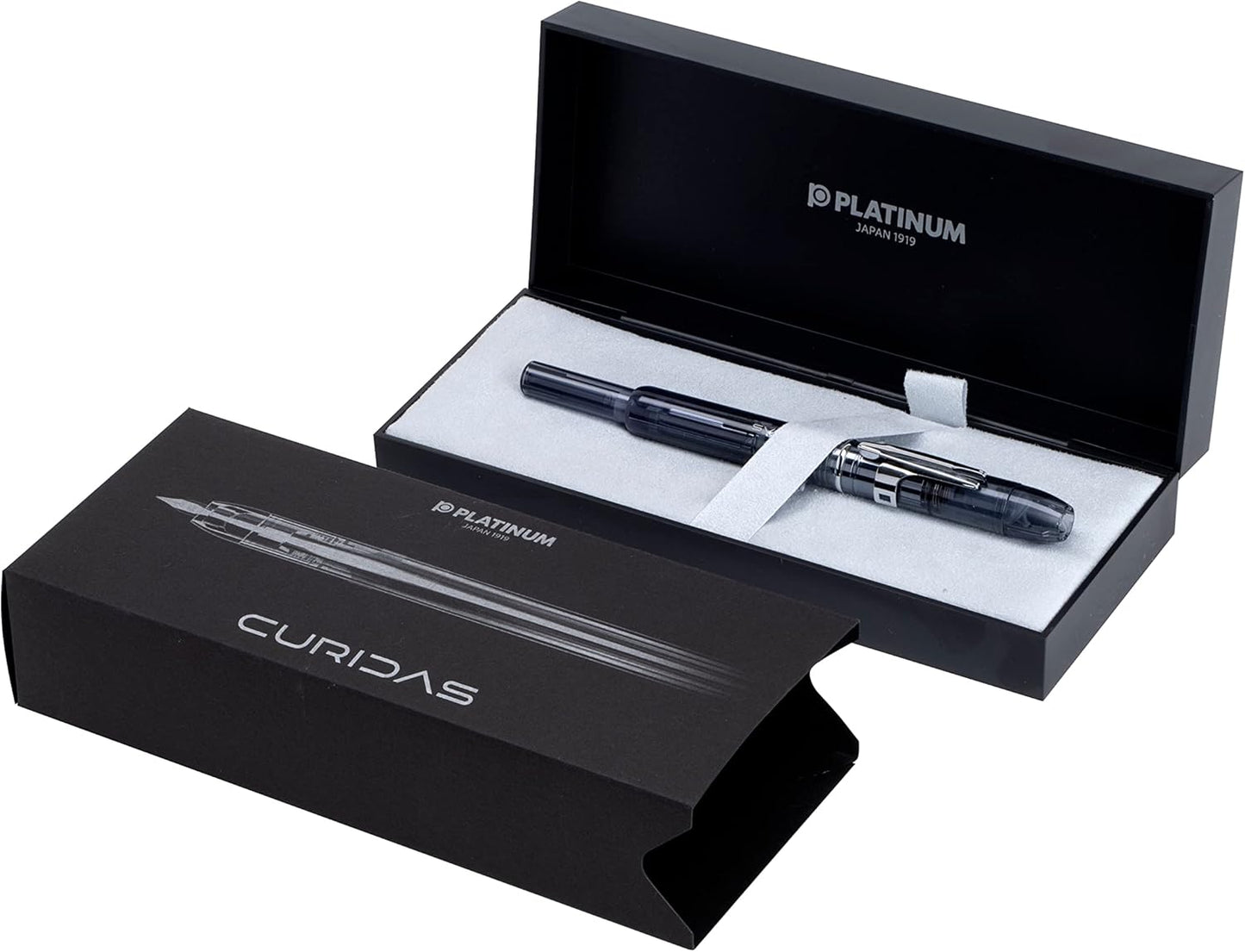 PLATINUM Fountain Pen, Curidus, Graphite Smoke, Fine Point, PKN-7000#7-2