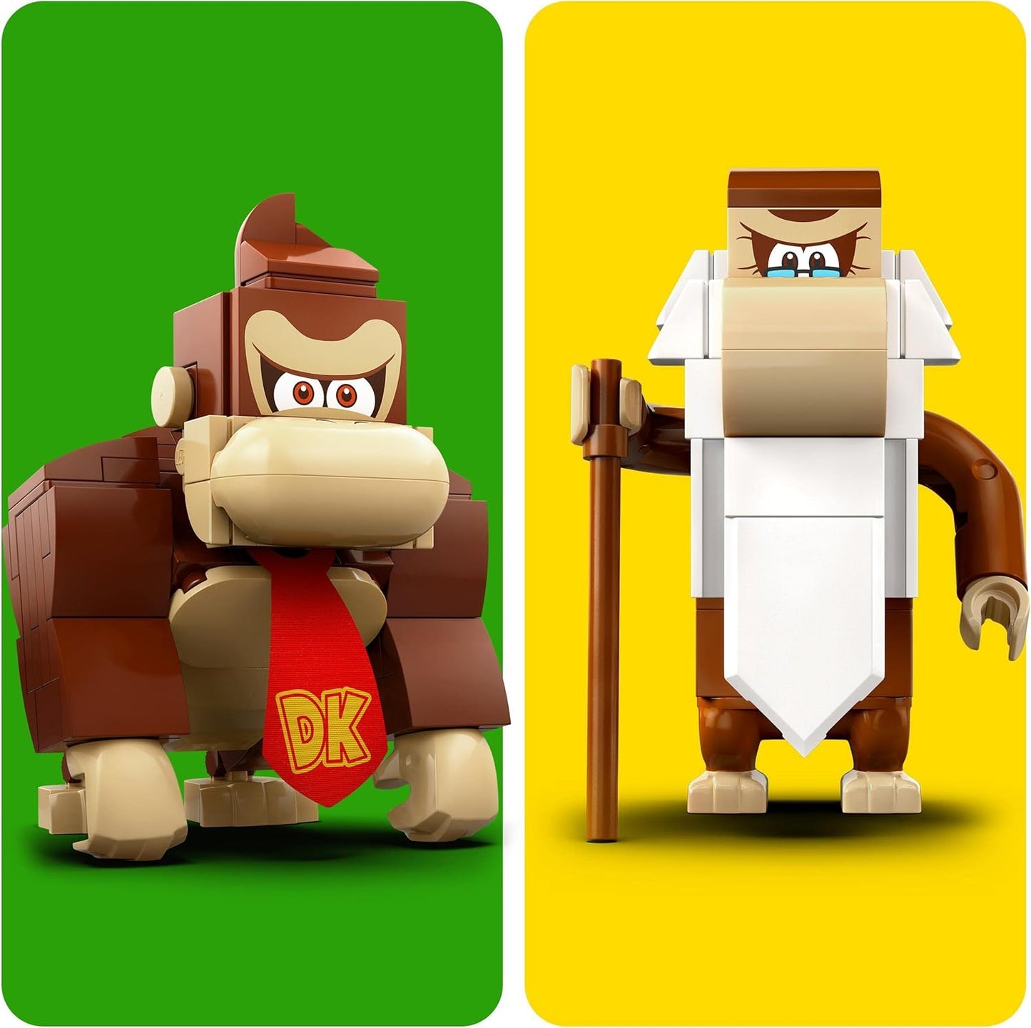 LEGO 71424 Super Mario Donkey Kong Hut Expansion Set, Construction Toy with 2 Characters, Combine with Starter Pack, for Kids, Boys and Girls Ages 8 and Above