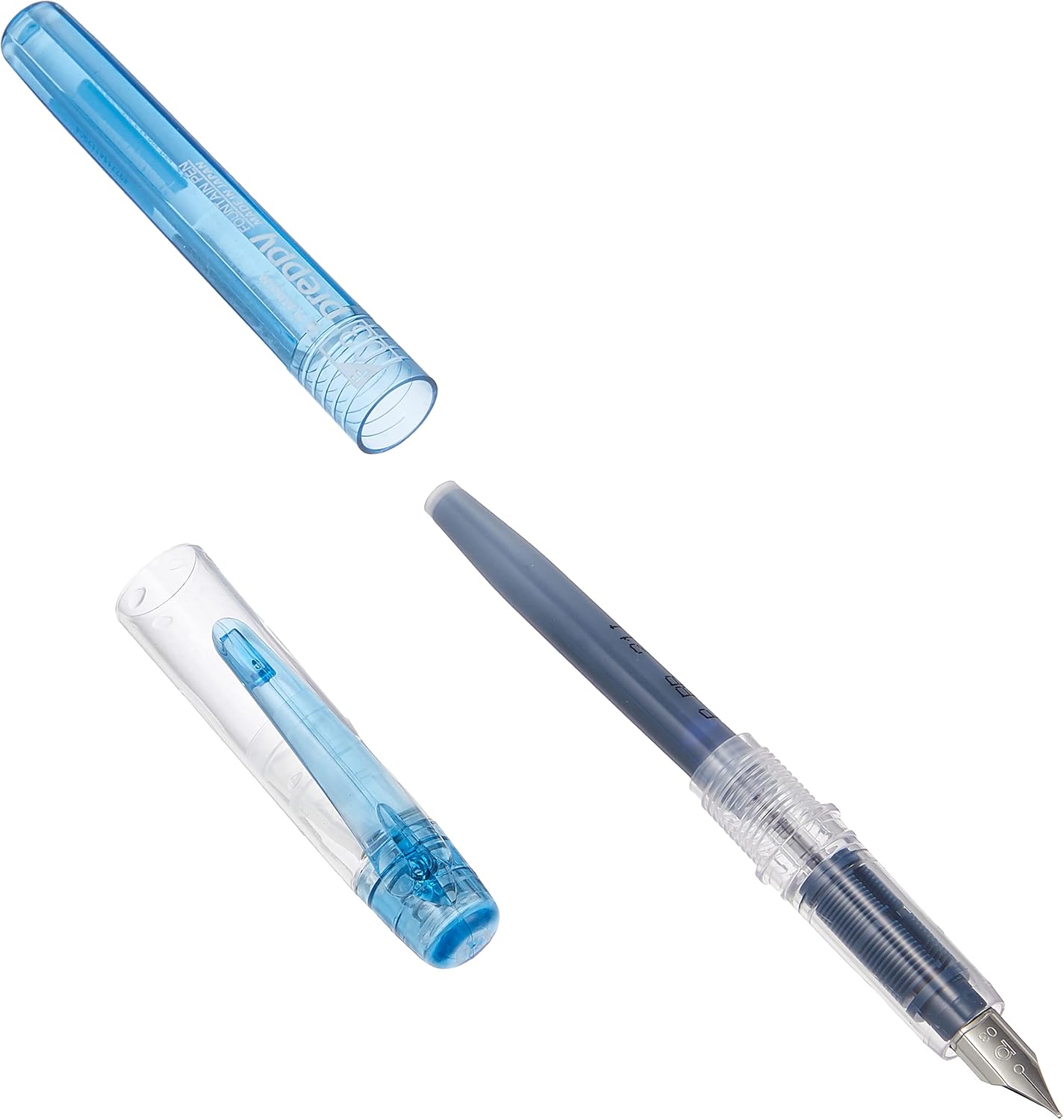 PLATINUM Fountain Pen, Preppy, Fine Nib, Blue Black (1716032.0)