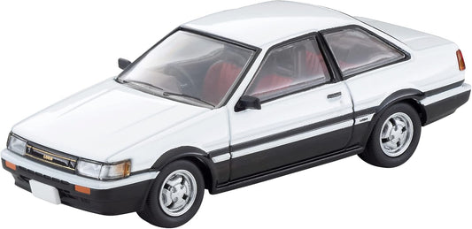Tomica Limited Vintage Neo 1/64 LV-N284a Toyota Corolla Levin 2-Door GT-APEX White/Black 1984 Finished Product