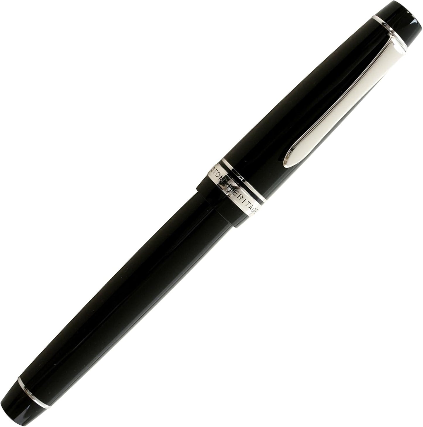 PILOT Fountain Pen Custom Heritage 912, Black Body, SFM-Nib