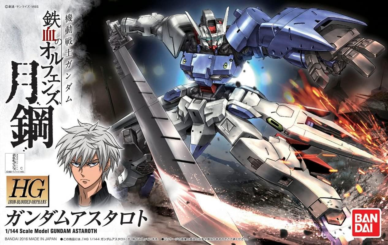 Gunpla Bandai MK59155/2340122 Gundam ASTAROTH Model Kit - HG 1/144 Gundam ASTAROTH