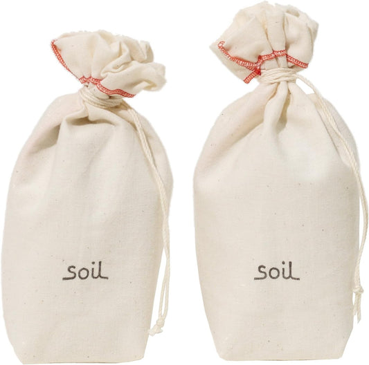 Soil L253 Drain Gusack, White, Approx. 5.5 x 2.8 x 2.0 inches (14