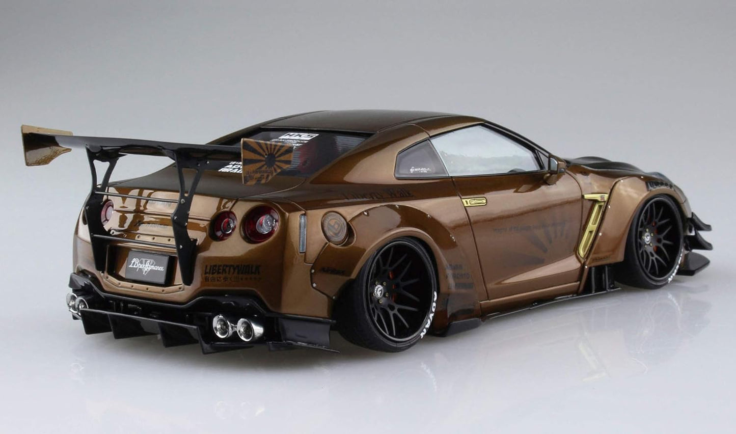 Aoshima LB Works R35 GT-R (Type 2 Ver.) 1:24 Scale Model Kit