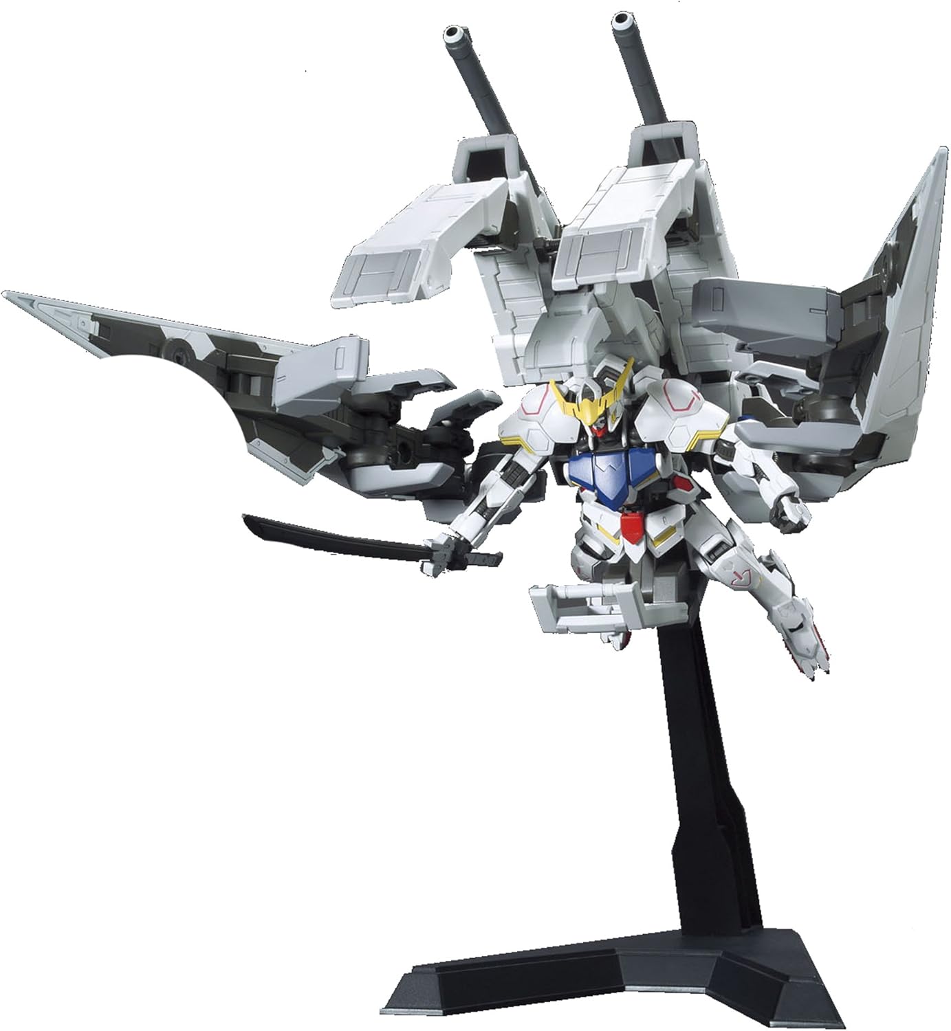 Bandai Hobby HG Gundam Barbatos & Long Distance Transport Booster Gundam IBO Building Kit (1/144 Scale)