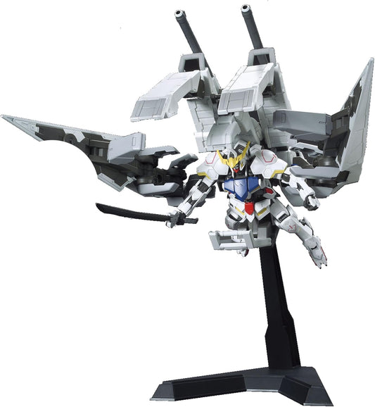 Bandai Hobby HG Gundam Barbatos & Long Distance Transport Booster Gundam IBO Building Kit (1/144 Scale)
