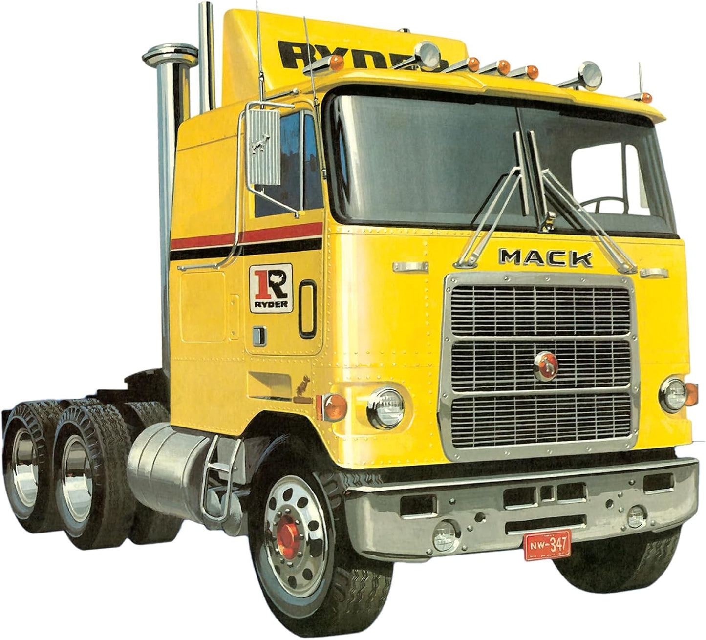AMT - Mack Cruise-Liner Semi Tractor, 1:25 (AMT1062)