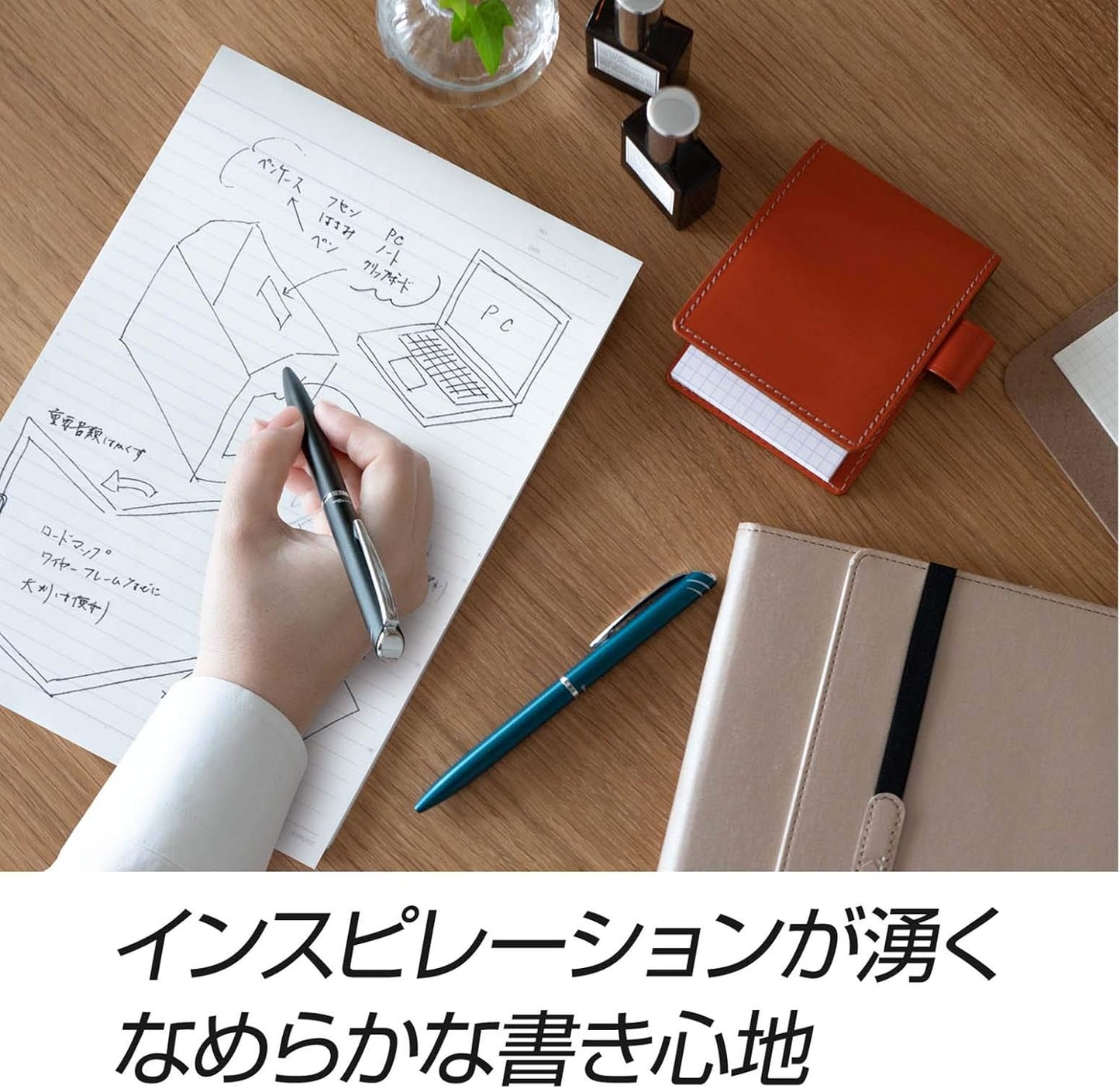 Pentel BLN2005C EnerGel Ink Ballpoint Pen, 05, Dark Blue Shaft