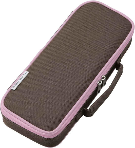 Brown with Reimei pen case top liner pocket FSB108C