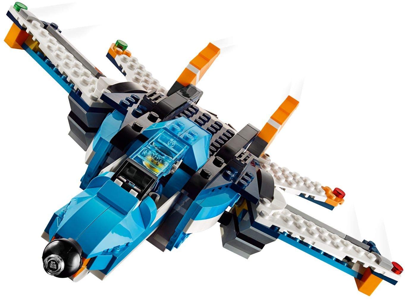 LEGO® -Creator The Double Propeller Helicopter 9 Years and Above, Creation Set, 569 Pieces 31096