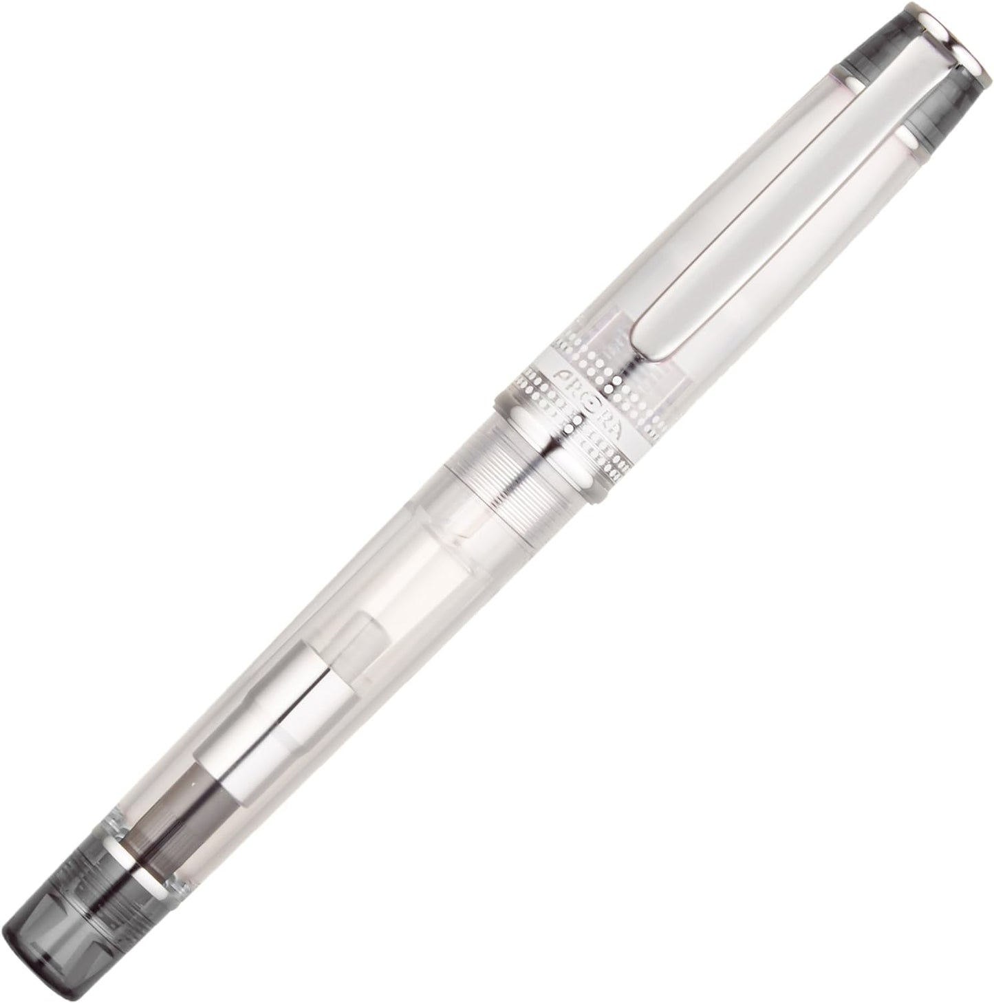 PILOT Prera Iro-Ai Calligraphy-Nib Transparent Black Body Fountain Pen (FPRN-350R-TBCM)