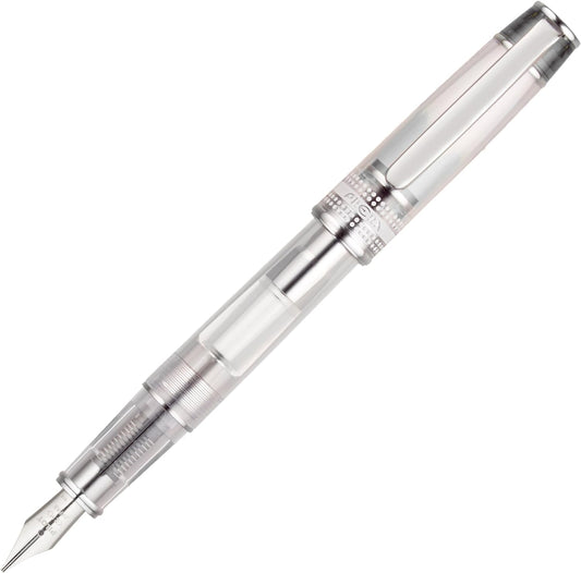 PILOT Prera Iro-Ai Calligraphy-Nib Transparent Black Body Fountain Pen (FPRN-350R-TBCM)