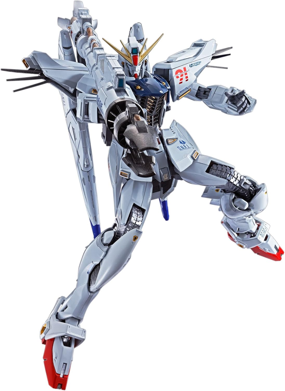 Bandai Tamashii Nations Metal Build Gundam F91 "Mobile Suit Action Figure