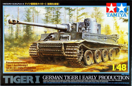TAMIYA 1/48 German Tiger l-Early, TAM32504