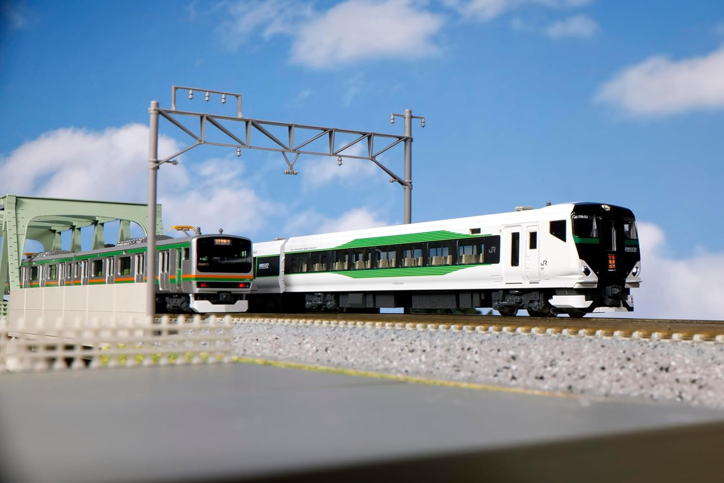 KATO 10-1884 N Gauge E257 Series 5500 Series Kusatsu/Shima/Akagi 5-Car Set 10-1884 Train