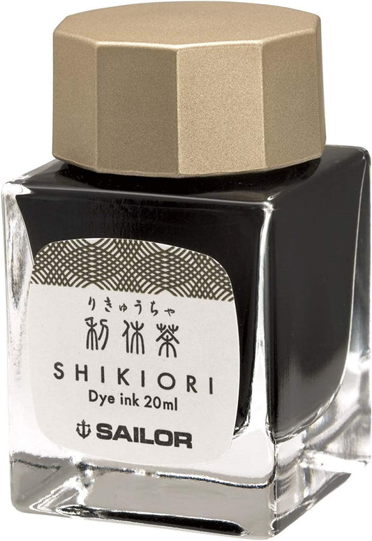 Sailor Fountain Pen, Bottled Ink, Four Seasons, Dream of Sixteen Nights, Rikyucha, 13-1008-214