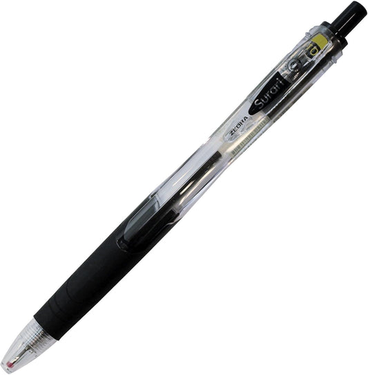 ZEBRA Surari Emulsion Ink Pen - 1.0 mm - Black Ink