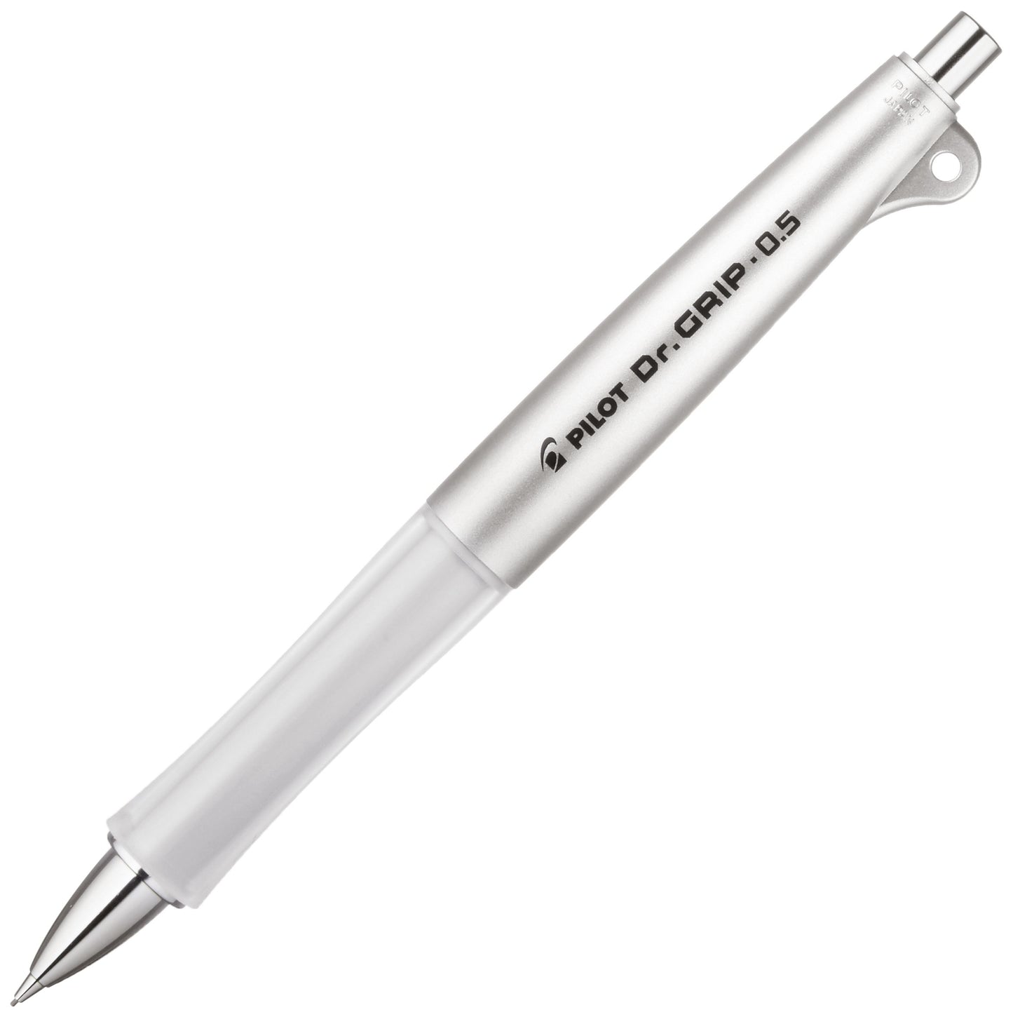 Pilot Mechanical Pencil Dr. Grip, 0.5mm, Metallic Silver (HDG-50R-MS5)