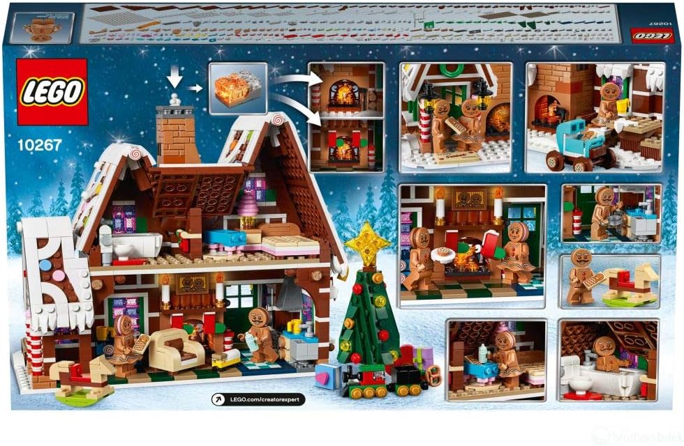 LEGO Creator Expert Gingerbread House 10267 Building Kit (1,477 Pieces)