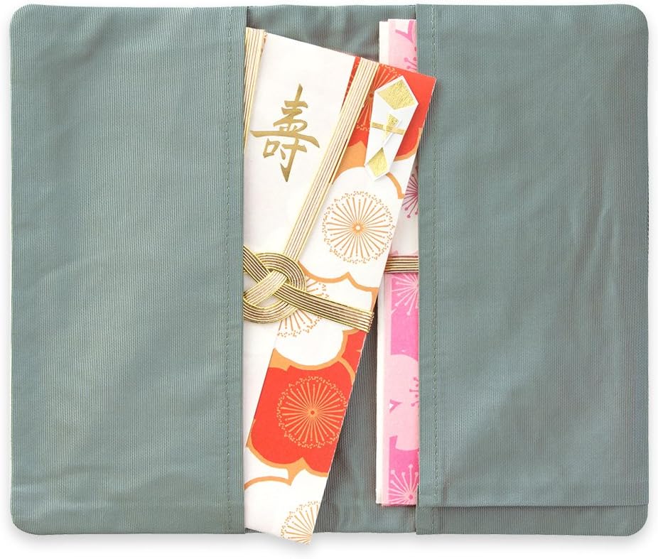 DESIGNPHIL Midori 53315006 Fukusa Gold Seal Fukusa Snow Camellia Pattern