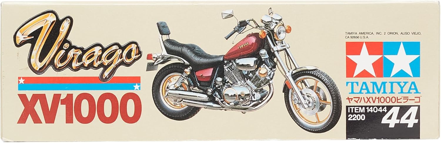 Tamiya 14044 Yamaha Virago XV1000 1:12 Scale Motorbike Model Kit