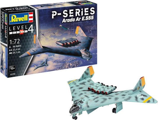 Revell 03790 AR555 (P-Series) 1:72 Scale Unbuilt/Unpainted Plastic Model Kit