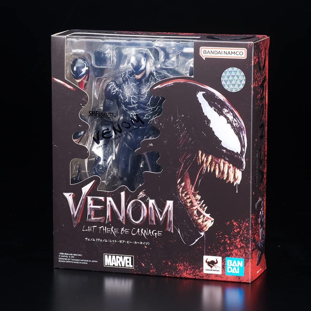 TAMASHII NATIONS - Venom: Let There Be Carnage - Venom (Venom: Let There be Carnage), Bandai Spirits S.H.Figuarts Action Figure