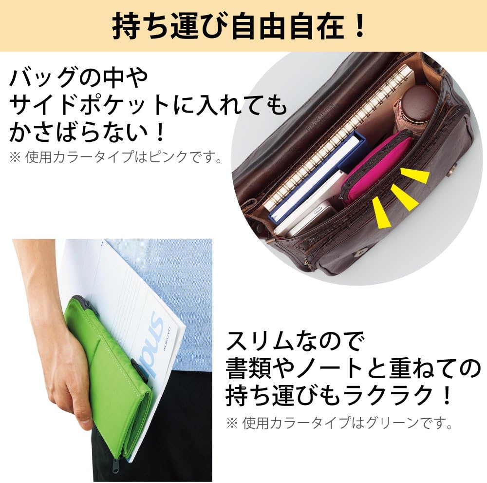 Kokuyo Pencil Case Neocritz Flat Blue (F-VBF160-3)