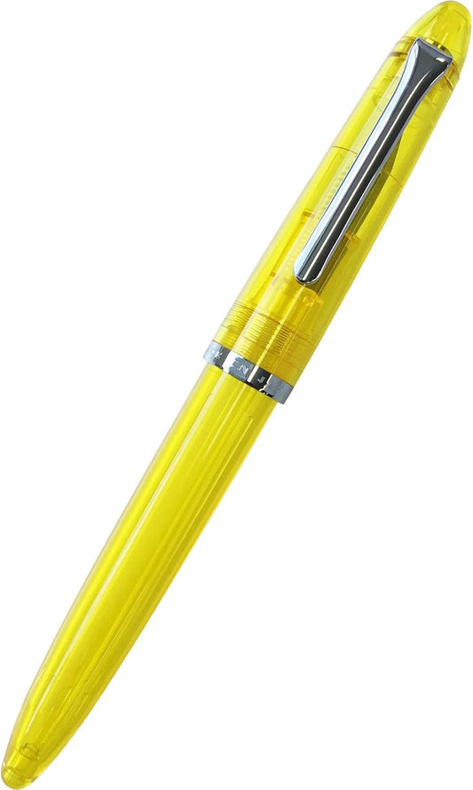 Sailor fountain pen profit junior s limited edition color transparent yellow in fine print (MF).