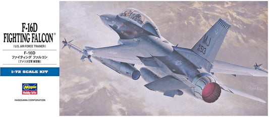 Hasegawa 1:72 Scale F-16D Fighting Falcon Model Kit