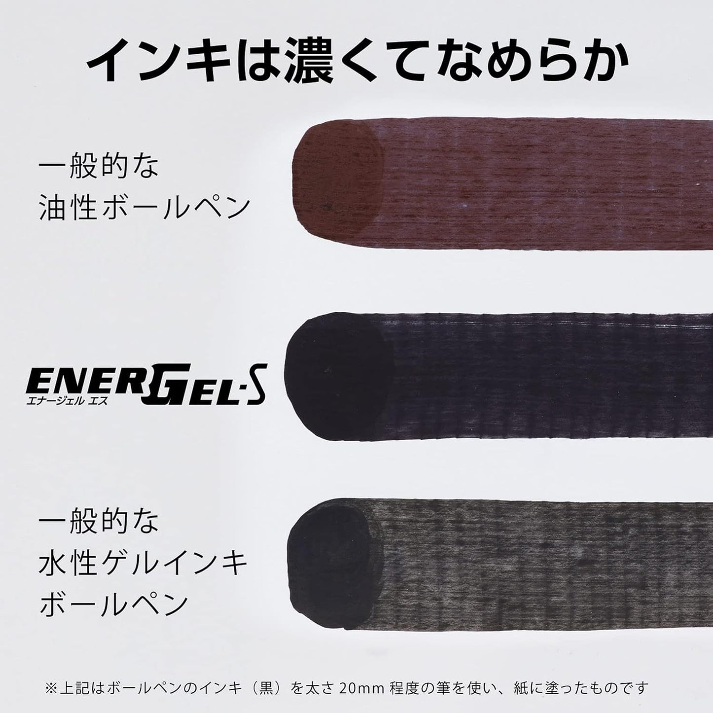 Pentel XBLN123-A EnerGel Ink Ballpoint Pen, 0.01 inches (0.3 mm), Black, 5 Pieces