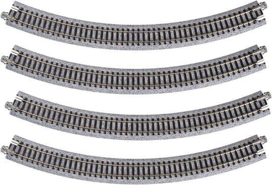 Kato USA Unitrack 315mm 45-Degree Curve Track 4-Piece Model Train Track