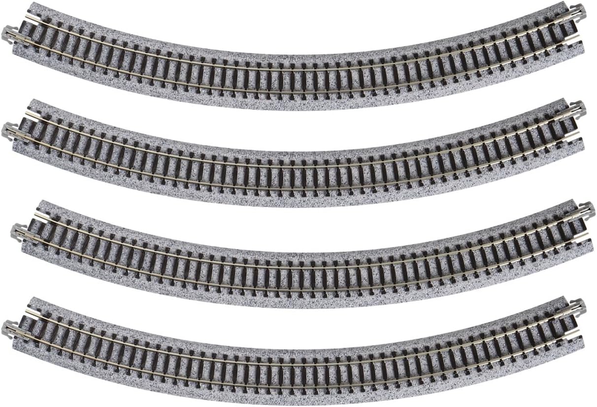 Kato USA Unitrack 315mm 45-Degree Curve Track 4-Piece Model Train Track