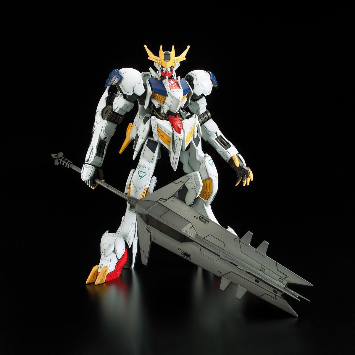 BANDAI Hobby Full Mechanics Barbatos Lupus Rex Gundam IBO Model Kit (1/100 Scale)