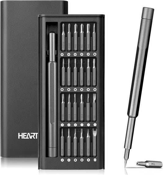 HEARTHFUN Precision Screwdriver Set,Eyeglass Repair kit,Magnetic Screwdrivers Torx,Pentalobe,Triwing Flathead,Phillips All in One Tools Set for iPhone,Switch,Camera,Phone Screen,Watch,Mac,ps4,Xbox one