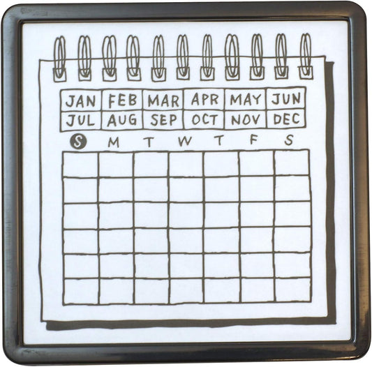 DESIGNPHIL 35399006 Midori Stamp Penetrating Stamp Calendar Pattern