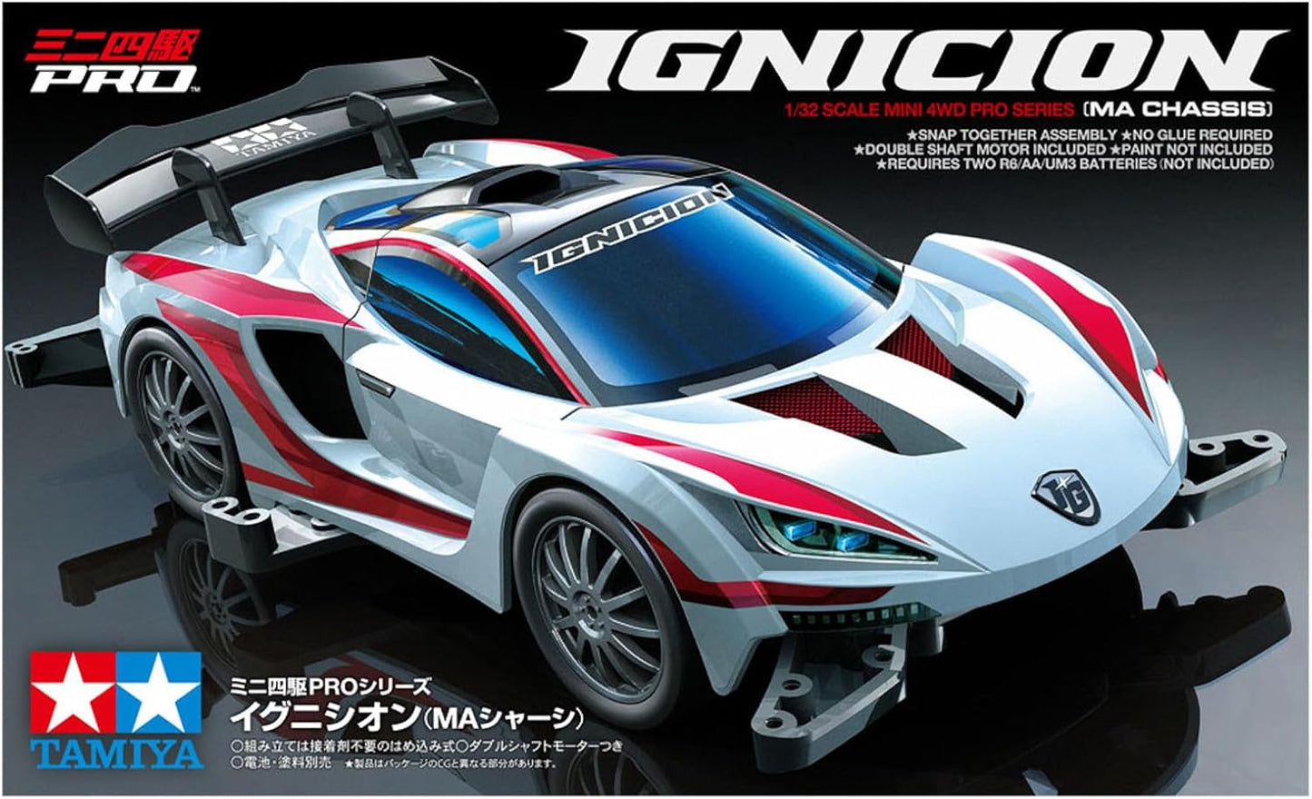 JR Mini 4WD Ignicion Kit, w/MA Chassis / Tamiya / 18657