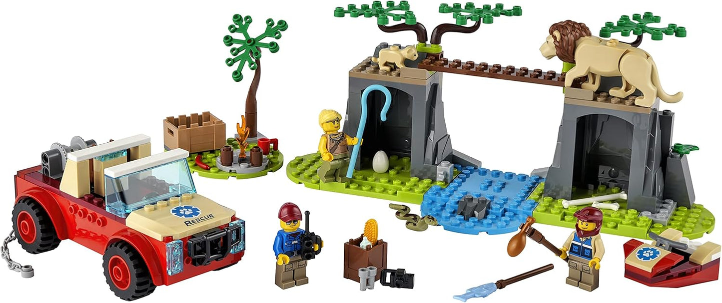 LEGO 60301 City Wildlife Wildlife Rescue Off-Roader