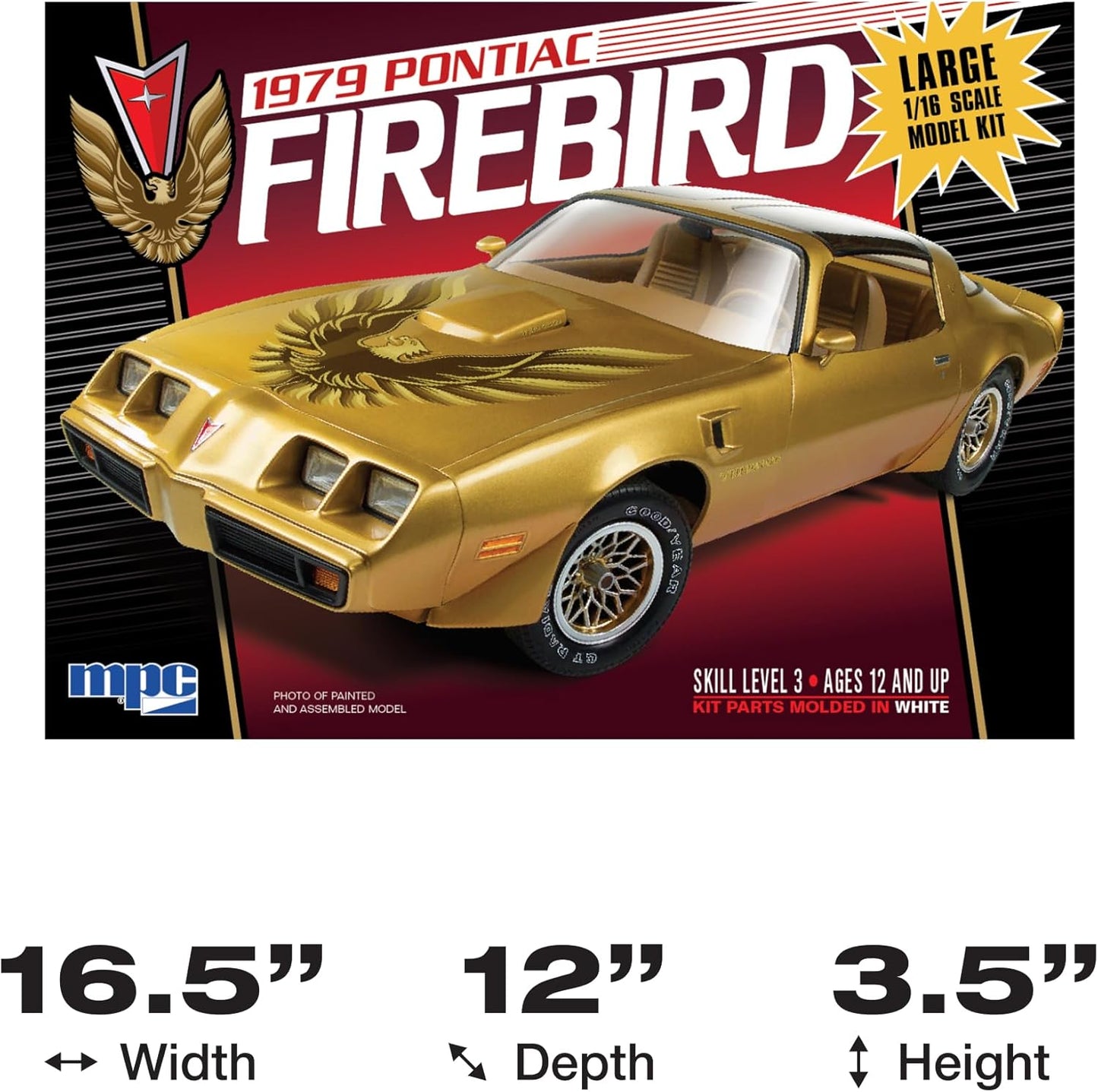 C.P.M. MPC MPC862 1:16 1979 10th Anniversary Pontiac Firebird, Multi