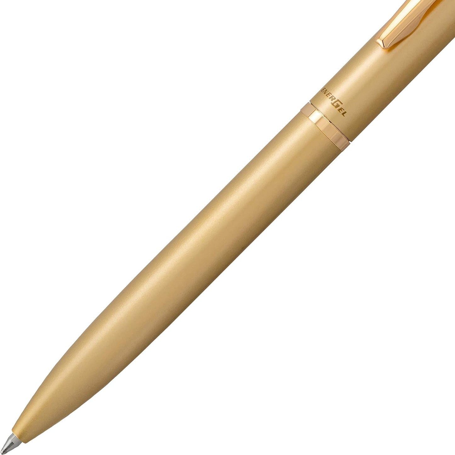 Pentel EnerGel Style Premium Liquid Gel Pen, (0.7mm), Medium line, Gold Barrel, Black Ink w/Gift Box (BL2007XABX)