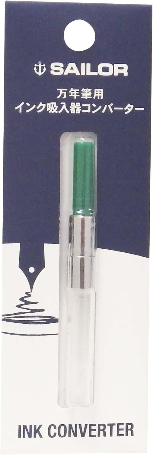 Sailor Fountain Pen Converter, Green