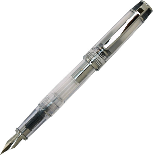 PILOT Prera Iro-Ai Medium-Nib Transparent Black Body Fountain Pen (FPRN-350R-TBM)