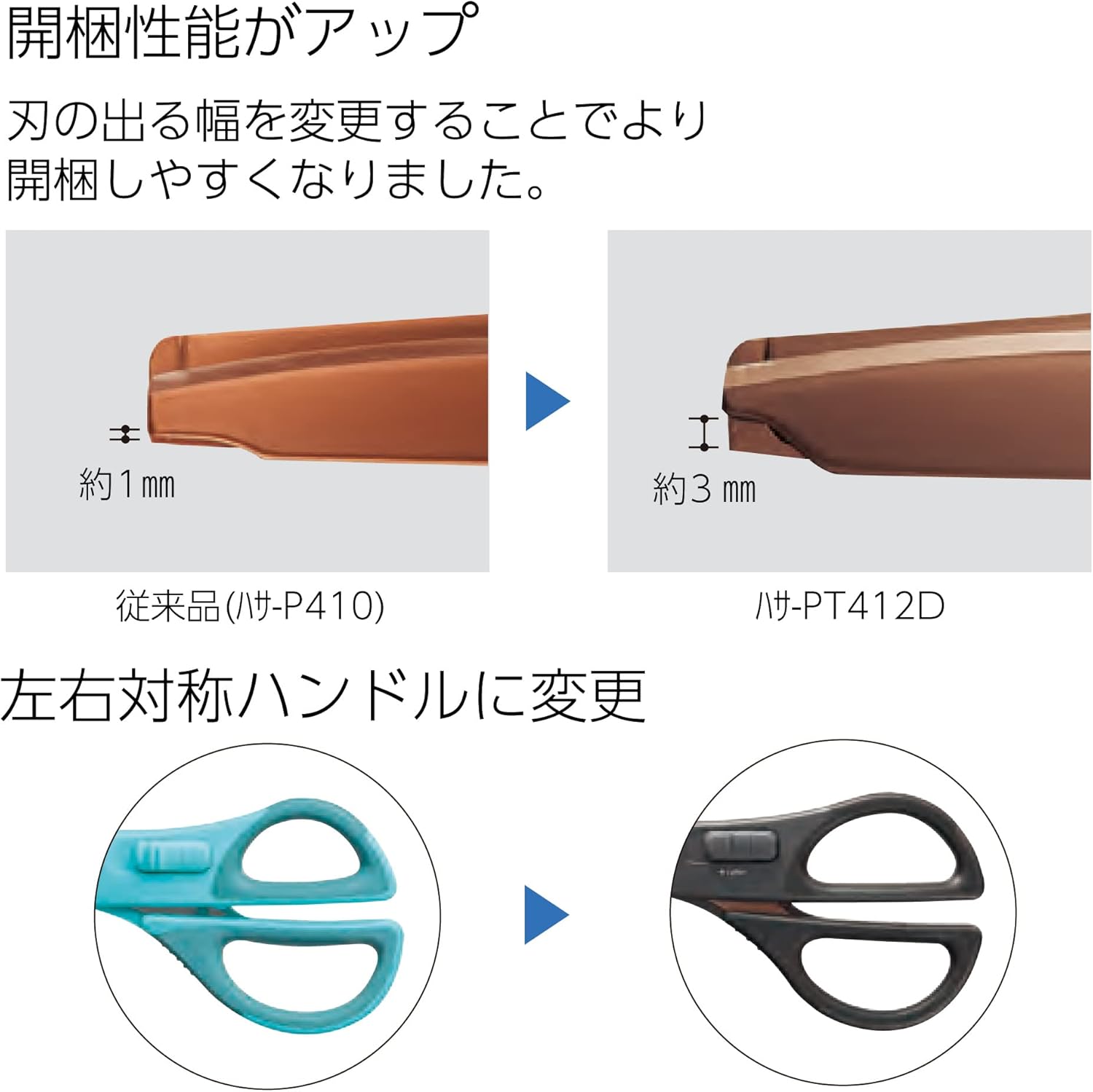 Kokuyo Scissors Cutter, 2-Way, Titanium Blade, Khaki (Hasa-T420DG, Japan Import)