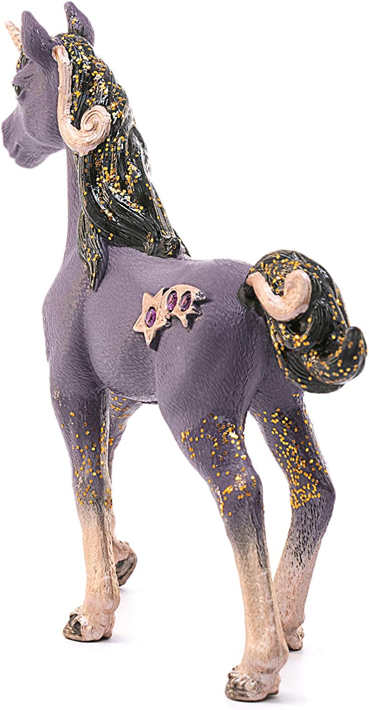 Schleich bayala, Unicorn Toys for Girls and Boys, Shooting Star Baby Unicorn Foal, Pink and Purple, Ages 5+