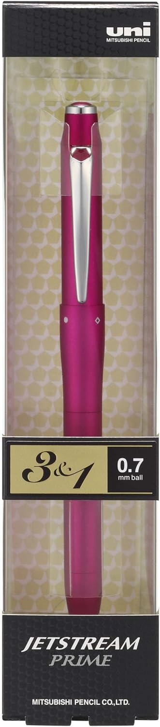 Mitsubishi Pencil MSXE450000713 Multifunction Pen Jetstream Prime 3 & 1 0.7 Pink Easy Writing