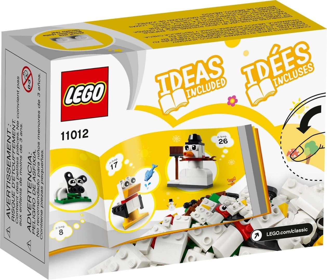 LEGO Classic White Idea Box 11012