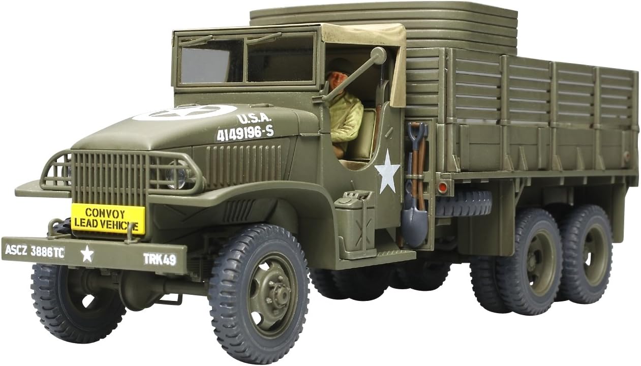 Tamiya Models US 2 1/2 Ton 6x6 Cargo Truck Model Kit
